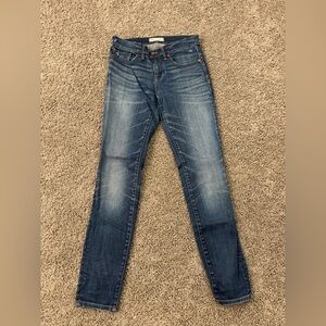 Madewell Women's Dark Blue Skinny Jeans